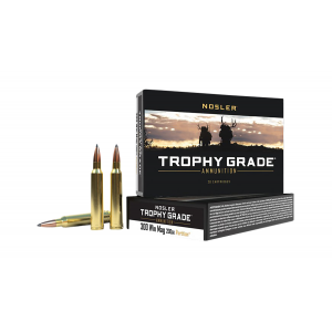 NOSLER 60069 Trophy Grade 300 Win Mag 200 Gr NOSLER Spitzer Partition 20 Per Box/ 10 Cs