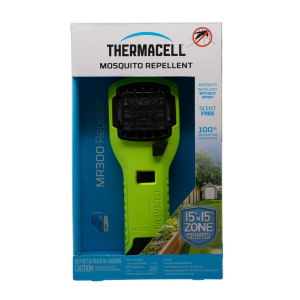 Thermacell MR300V MR300 Portable Repeller Yellow Effective 15 ft Odorless Repellent Effective Up to 12 hrs - Thermacell