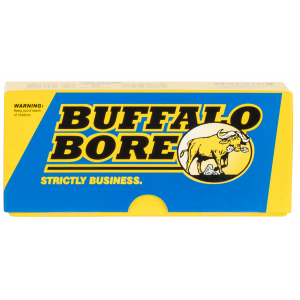 BUFFALO Bore Ammunition 47c20 Hunting & Sniping Strictly Business 458 Socom 350 Gr Semi Jacketed Flat Point 20 Per Box/ 12 Cs