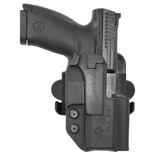Comp-Tac C241CZ243RBKN International OWB Black Kydex Belt Loop/Paddle Fits CZ P-10F Right Hand