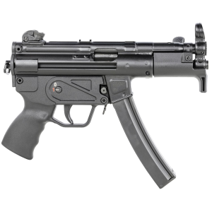 Century Arms HG6036N AP5 M 9mm Luger 30+1 4.50 in Barrel, Black Stamped Metal, Fixed Front/Drum Rear Sights, Includes Hard Case, Sling, Cleaning Kit & 2, Magazines, Pistol