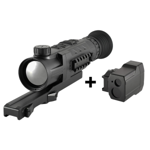 iRay USA IRAYRH50LRF RICO MK1 w/ILR 1000 Combo Thermal Scope Black 3x50mm Black/White/Red/Green; 2 Dynamic/5 Static Reticle 640x480, 50Hz Resolution - Iray