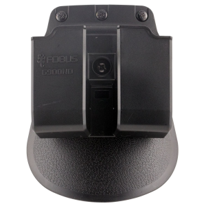 Fobus 6900NDP Double Mag Pouch Black Polymer Paddle Compatible w/ Double Stack Compatible w/ Glock Compatible w/ HK USP