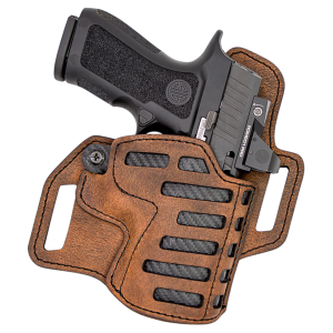Versacarry C22112 Compound OWB Size 01 Brown Leather Belt Slide