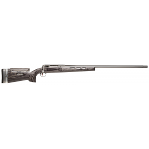 SAVAGE Arms 18532 12 Palma 308 Win Caliber With 1rd Capacity, 30 1:13 Twist Barrel, Matte Stainless Metal Finish, Gray Adjustable Laminate Stock & Target Accutrigger Right Hand (full Size)
