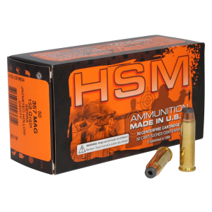 HSM 35723n Pro Pistol 357 Mag 158 Gr Jacketed Hollow Cavity 50 Per Box/ 10 Cs