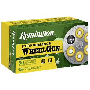 Remington Ammunition 22340 Performance WheelGun 45 Colt 250 gr Lead Round Nose 50 Per Box/ 10 Case