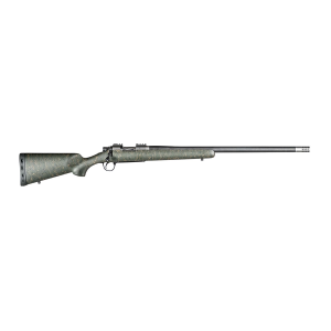 Christensen Arms 801-08001-03 Summit TI 6.5 PRC Caliber with 3+1 Capacity, 24 in Threaded Barrel, Natural Titanium Metal Finish & Green with Black/Tan Webbing Fixed Sporter Stock Right Hand (Full Size) - Christensen Arms