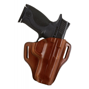 Bianchi 25016 57 Remedy OWB Size 10 Tan Leather Belt Slide Fits Colt 1911 Government Right Hand