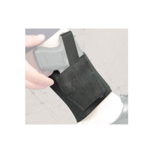 Desantis Apache Ankle Holster, Fits Small Frame Revolver, Left Hand, Black Leather 062BBSRZ0