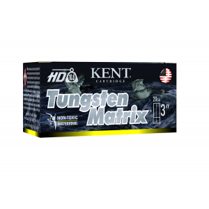 KENT Cartridge C203nt323 Tungsten Matrix 20 Gauge 3 1 1/8 Oz Tungsten 3 Shot 10 Per Box/ 10 Cs 656308001951 84627