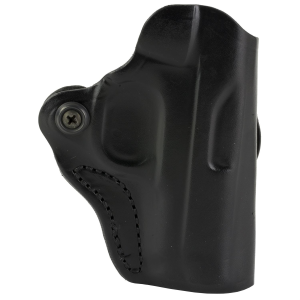 DeSantis Gunhide 019 019BA7DZ0, Mini Scabbard, Belt Holster, Fits Kimber Micro 1911, Right Hand, Black Leather 019BA7DZ0