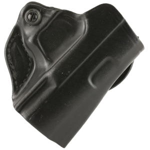 Desantis Mini Scabbard Belt Holster, Fits Walther CCP, Right Hand, Leather Material, Black Finish 019BA2AZ0