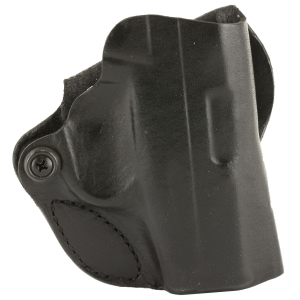 Desantis Mini Scabbard Belt Holster, Fits SCCY CPX 1 & 2, Right Hand, Leather Material, Black Finish 019BAY6Z0