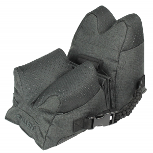 Allen 18415 Eliminator Prefilled\t Connected Style Front and Rear Bag Gray Ripstop Polyester\t Side Release Buckles\t Weighs 9.50 lbs.\t 26 in L x 7.50 in H