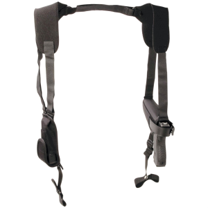 Uncle Mikes Pro-Pak Horizontal Shoulder Holster System, Model 77150, For 3 3/4 in -4 1/2 in Barrel Large Autos