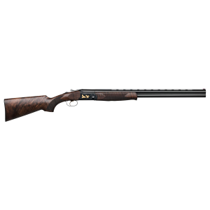 F.A.I.R. FRSLX600BL1228 SLX 600 12 Gauge 2rd 3 in 28 in Vent Rib Black Barrel, Steel Receiver w/Black Engraved Metal Finish, Walnut Stock, Single-Stage Trigger, Shotgun