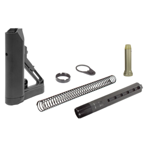 UTG Pro RBUS1BM Mil-Spec OPS Ready S1 Stock Kit Black Synthetic 6 Position for AR-15, M16 - Leapers