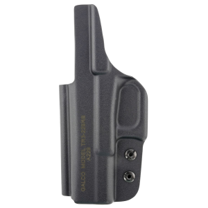 Galco TR3226RB Triton 3.0 OWB Black Leather UniClip/Stealth Clip Fits Glock 19 Gen1-5 Fits Glock 32 Fits Glock 23 Gen2-5 Right Hand