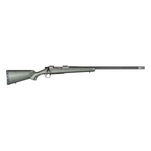 CHRISTENSEN Arms Ca10268-815332 Summit Ti 28 Nosler Caliber With 3+1 Capacity, 26 In Threaded Barrel, Natural Titanium Metal Finish & Green With Black Webbing Fixed Sporter Stock Right Hand (full Size)