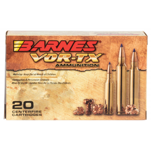 BARNES Bullets 21581 Vor-tx Rifle 35 Whelen 180 Gr BARNES Tipped Tsx Flat Base 20 Per Box/ 10 Cs