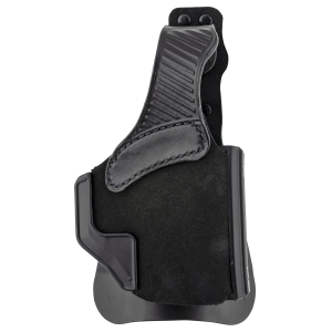 Galco W2800RB Wraith 2.0 OWB Black Leather Compatible w/ Glock 43X/Taurus GX4/Springfield Hellcat Paddle Mount Right Hand