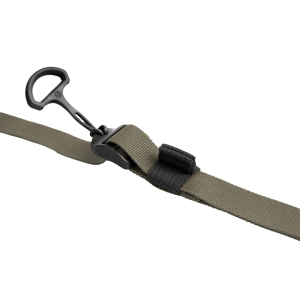 Edgar Sherman Design ESD Sling, 2-Point Combat Sling, 1 in Webbing, Polymer Hardware, Matte Finish, Ranger Green and Black ESD-SL-RGB