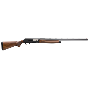 Browning 0119103005 A5 Hunter 12 Gauge 26 in 4+1 3 in Matte Black Grade III Turkish Walnut Fixed Shim Adjustable Stock Right Hand (Full Size) w/Invector-DS Flush Chokes - Browning