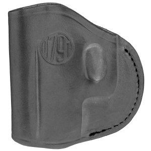 1791 2 Way Holster 2WH-4-SBL-R, Inside Waistband Holster, Size 4, Right Hand, Stealth Black, Leather 2WH-4-SBL-R