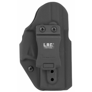 L.A.G. Tactical 70706, Inc. Liberator MK II, Holster, Ambidextrous, Fits Walther CCP M2, Kydex, Black 70706