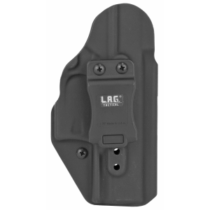 L.A.G. Tactical 70705, Inc. Liberator MK II, Holster, Ambidextrous, Fits Walther PPQ M2, Kydex, Black 70705