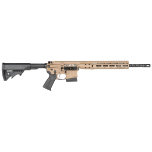 LWRC ICDIR5CK16MLCAC Individual Carbine *CA Compliant 5.56x45mm NATO 10+1 16.10 in Barrel, Exclusive FDE Anodized Receiver, A2 Flash Hider, Adjustable Stock, Magpul MOE+ Grip, Rifle