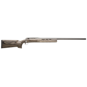 Savage Arms 18614 12 Benchrest 6mm Norma Bench Rest Caliber with 1rd Capacity, 29 in 1:8 in Twist Barrel, Matte Stainless Metal Finish & Gray Laminate Stock Right Hand (Full Size), Rifle