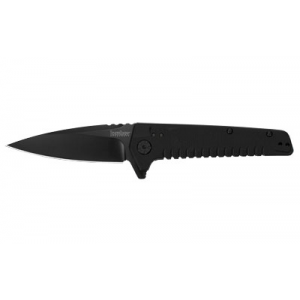 Kershaw FATBACK 1935, Folding Knife, 8Cr13MoV, Black-Oxide, Plain, Drop Point, SpeedSafe