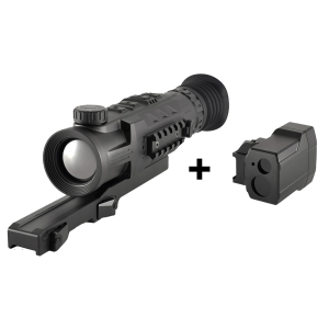 iRay USA IRAYRH35LRF RICO MK1 w/ILR 1000 Combo Thermal Scope Black 2x 35mm Black/White/Red/Green; 2 Dynamic/5 Static Reticle 2x 640x512, 50 Hz Resolution 35mm Zoom Digital 4x - Iray
