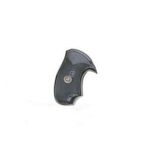 Pachmayr 2513 Gripper Black w/Finger Grooves For Post 1971 Rev Colt D
