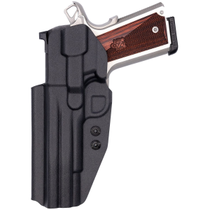 C&G Holsters 1852100 Covert IWB Black Kydex Belt Clip Fits 1911 5 in Right Hand