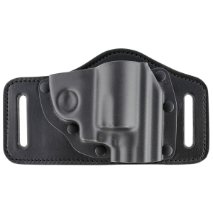 Galco TS158B TacSlide OWB Black Kydex/Leather Belt Slide Fits S&W J Frame Fits 2-3 in Barrel Right Hand