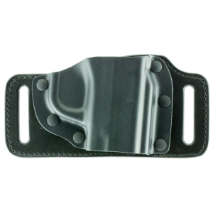 Galco TS652B TacSlide OWB Black Kydex/Leather Belt Slide Fits S&W M&P Shield Fits Ruger Max-9 Fits S&W M&P Shield 2.0 Right Hand