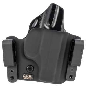 LAG Tactical 7001 Defender Black Kydex IWB/OWB Ruger LC9, LC380 Right Hand
