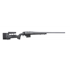 Bergara Rifles BPR20300PRCM Premier HMR Pro 300 PRC 5+1 26 Threaded Barrel, Tactical Gray Cerakote, Black with Gray Fleck Stock