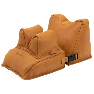 Allen 15125 Shooting Rest Combo Filled Front & Rear Light Brown Leather