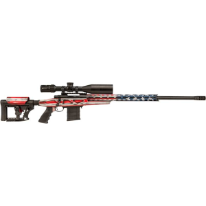 Legacy Howa Flag Chassis .308 Win 24 in Threaded W/Scope HCRACF308USA - Howa
