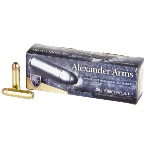 Alexander Arms AB350XTPBOX XTP 50 Beowulf 350 gr Hornady XTP Hollow Point 20 Per Box/ 10 Cs