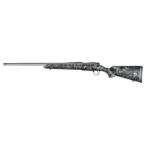 Christensen Arms 8010111100 Mesa FFT 7mm-08 Rem 4+1 20 in Threaded Barrel, Tungsten Gray Cerakote, Black with Gray Webbing Stock, Left Hand, Rifle