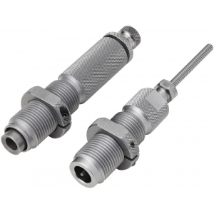 Hornady 546282 Custom Grade Series I 2 Die Set for 6.5x55 Swedish Includes Sizing Seater