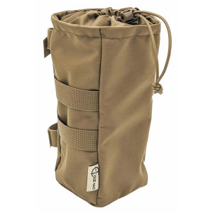 Cole-TAC Tripod Water Bottle Holder TW1002, 4 inx4 inx9 in, 1000 Denier Nylon, Coyote Brown TW1002