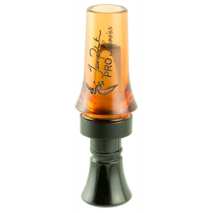 Duck Commander DCPROAO Jase Pro Series Open Call Double Reed Mallard Hen Sounds Attracts Ducks Orange Acrylic