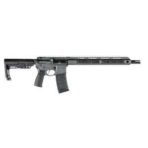 Christensen Arms 801-09003-02 CA5five6 223 Wylde Caliber with 16 in Barrel, Tungsten Gray Cerakote Metal Finish, Black Adjustable MFT Battlelink Minimalist Stock & Black Polymer Grip Right Hand