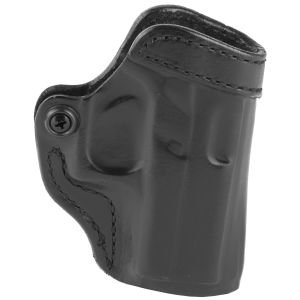 DeSantis Gunhide 155 Criss-Cross 155BAY8Z0, Belt Holster, Right Hand, Black Leather, Fits Glock 42 155BAY8Z0